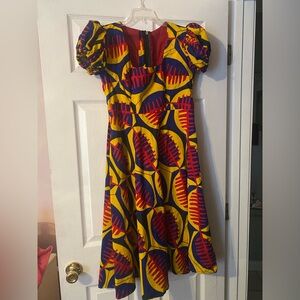 Tribal print dress